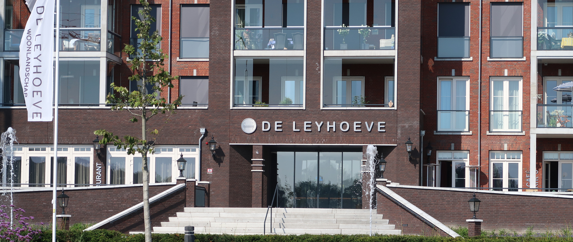 Nieuwe screens voor De Leyhoeve