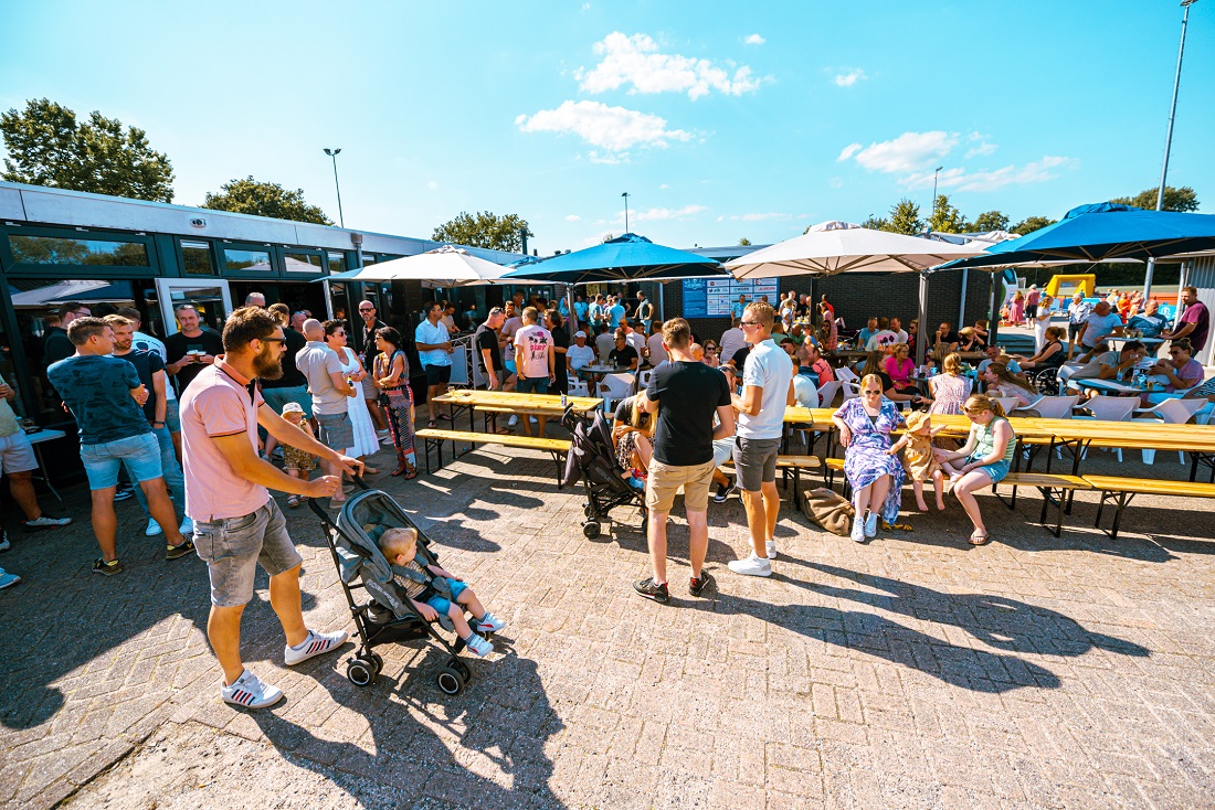 Een geslaagde en zonnige barbecue